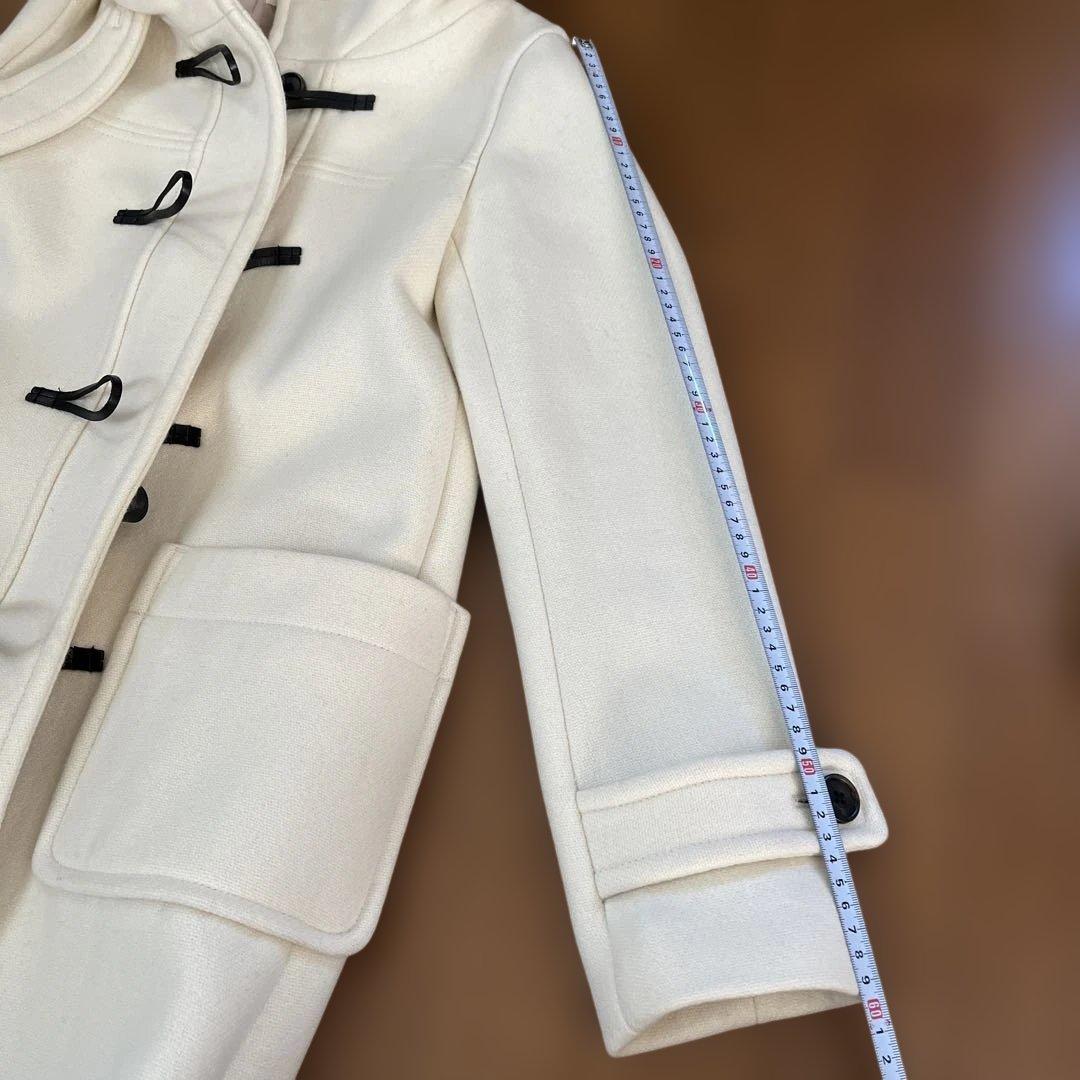 超美品！GREEN LABEL RELAXING ダッフルコート ホワイト