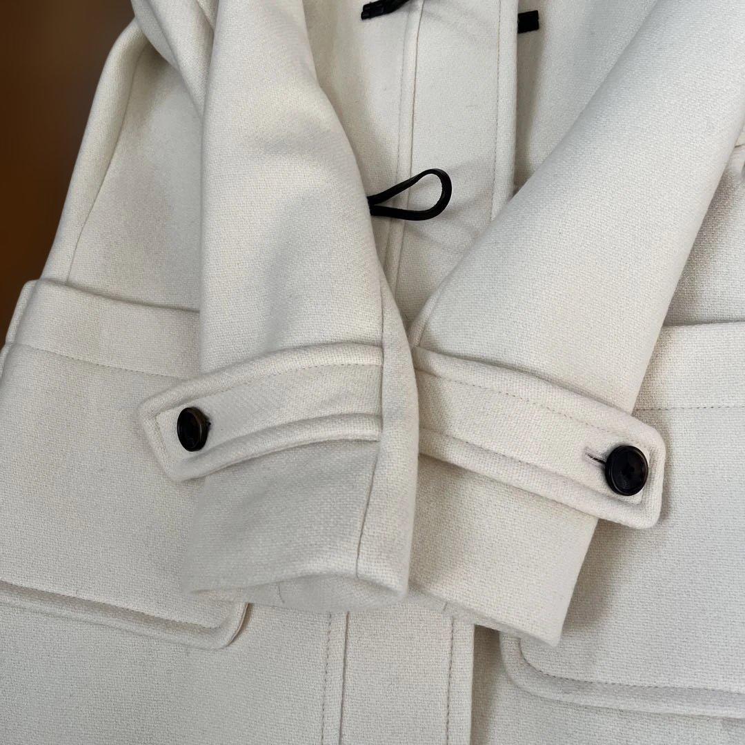 超美品！GREEN LABEL RELAXING ダッフルコート ホワイト