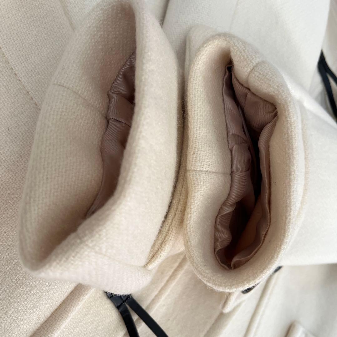 超美品！GREEN LABEL RELAXING ダッフルコート ホワイト