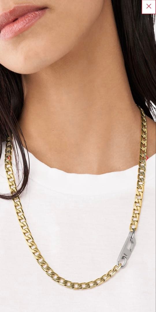 ディーゼル　ゴールドチェーン　ネックレス