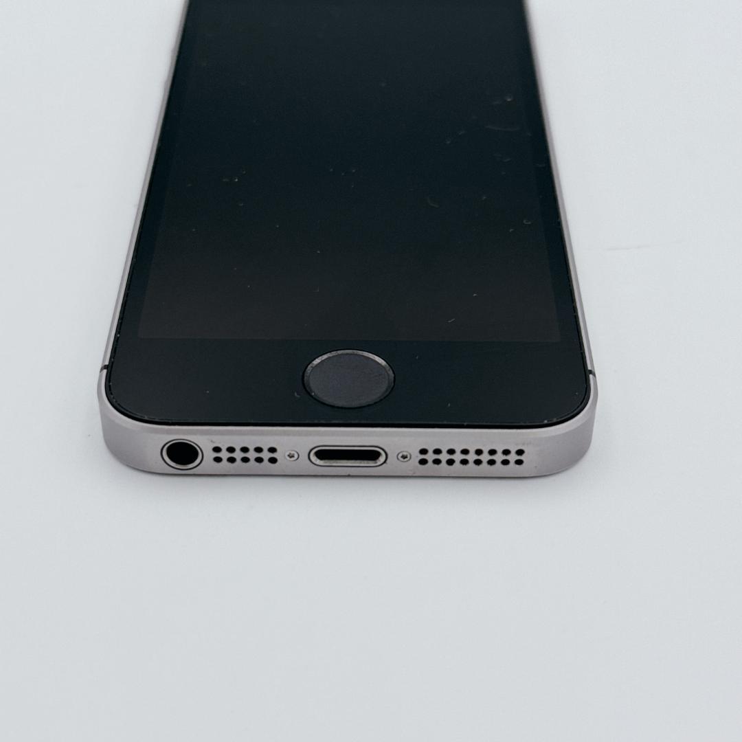 【極美品】iPhone SE MP822J/A スペースグレイ 32GB