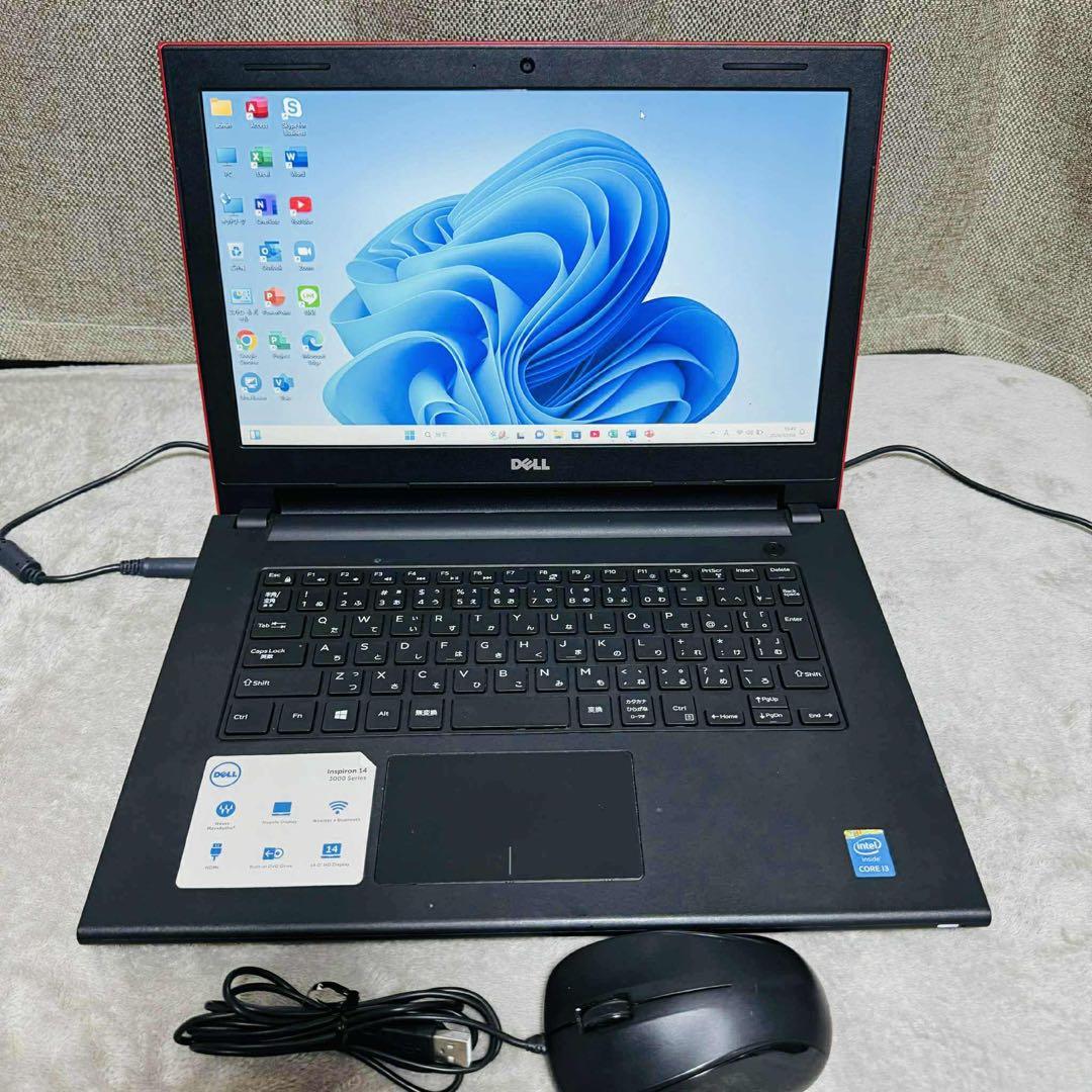 S222 DellノートパソコンWEBカメラSSD高速Windows11オフィス