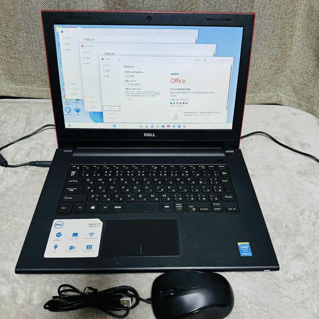 S222 DellノートパソコンWEBカメラSSD高速Windows11オフィス