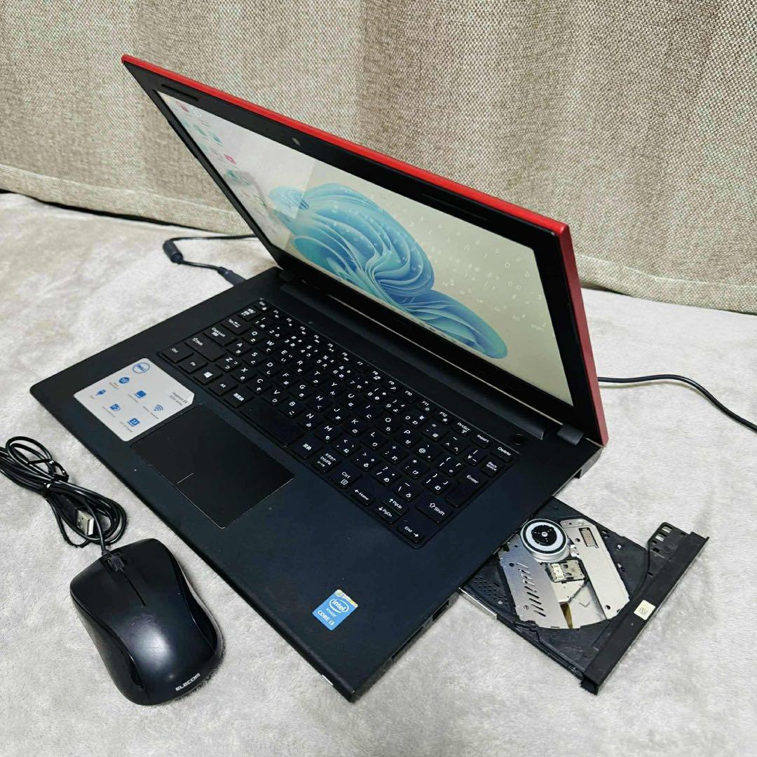 S222 DellノートパソコンWEBカメラSSD高速Windows11オフィス