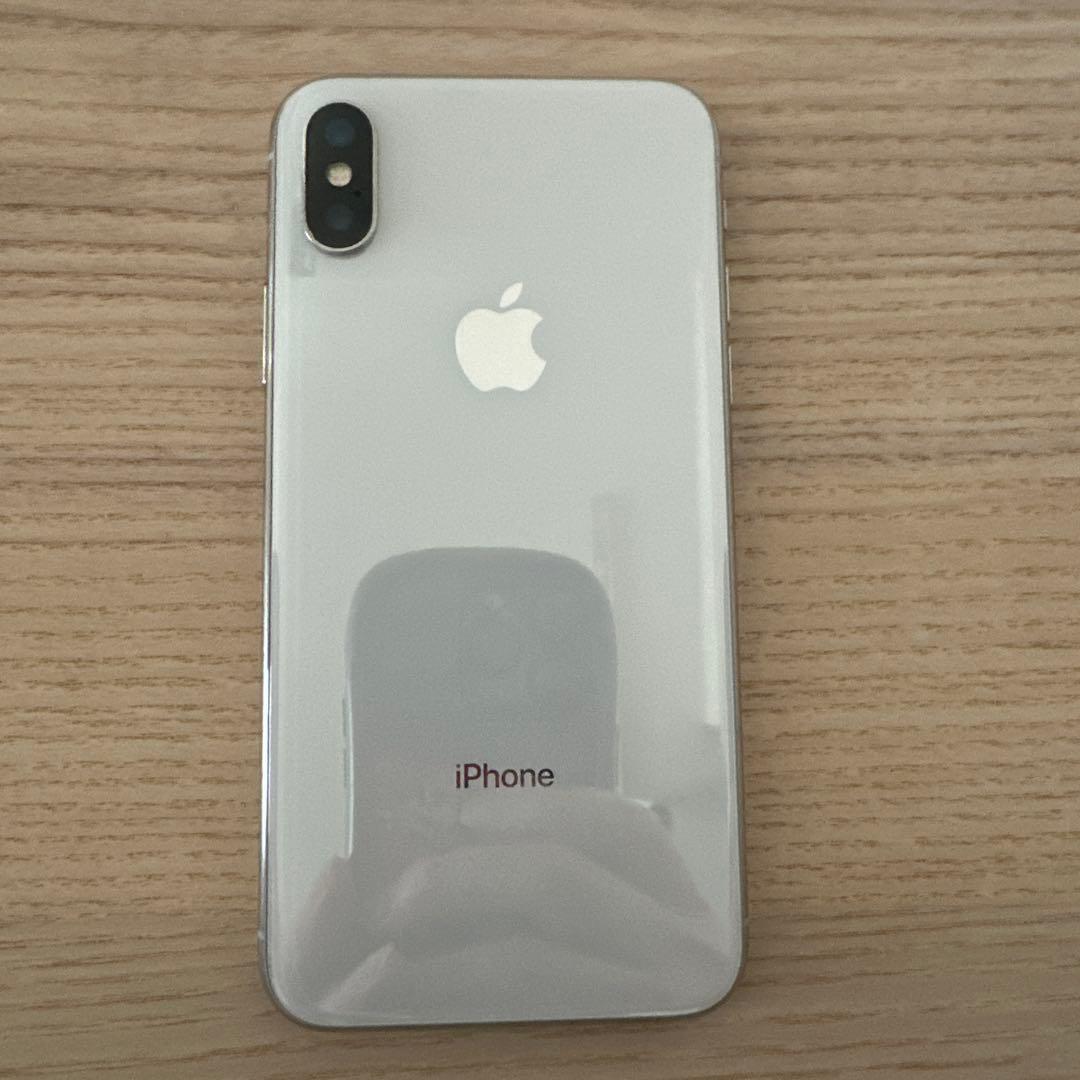 Apple iPhone X シルバー 本体
