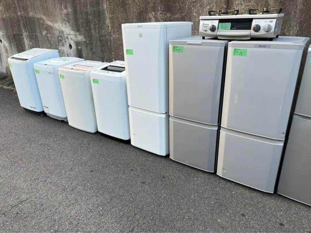 【高年式】お任せ4点セット 一人暮らし用 冷蔵庫、洗濯機、テレビ、電子レンジ