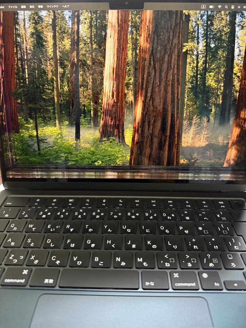 MacBook 13インチ 画面故障 外部モニター必須 現状渡し