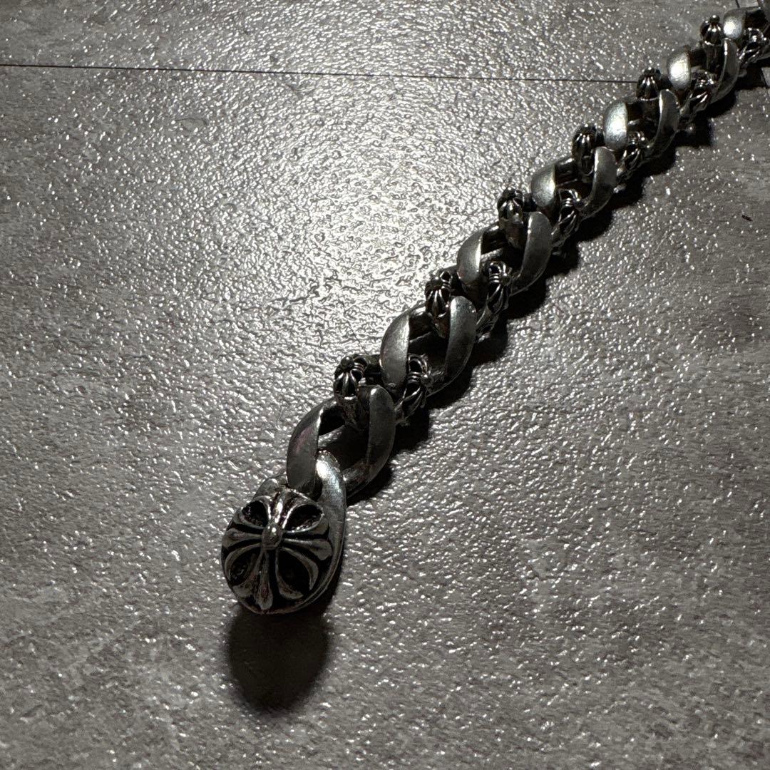 キ*キ様 unknown cross motif silver bracelet