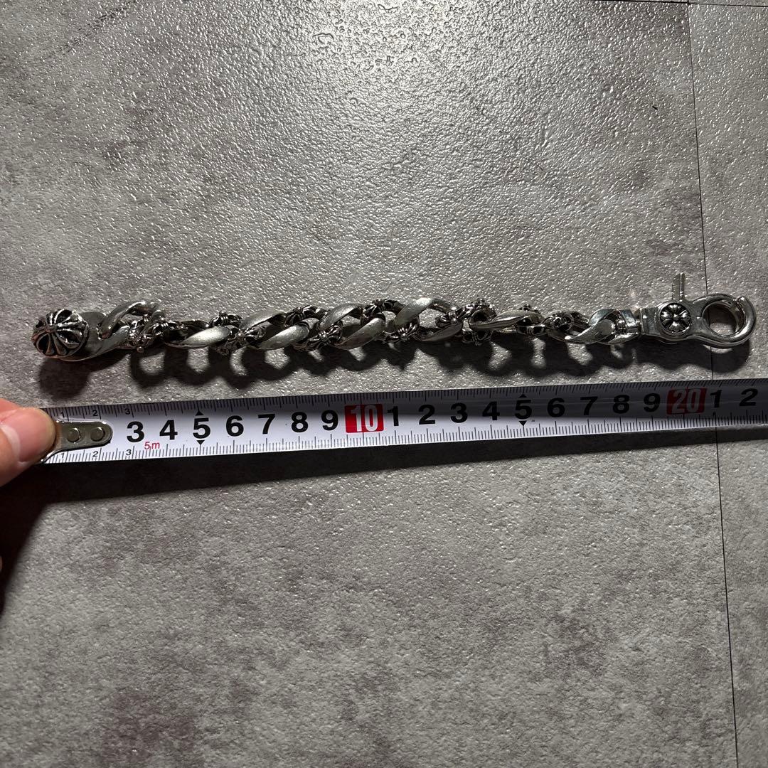 キ*キ様 unknown cross motif silver bracelet