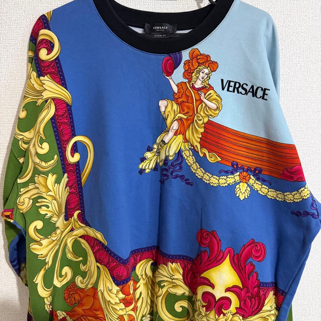 VERSACE MITCHEL FIT トレーナー スウェット マルチカラー
