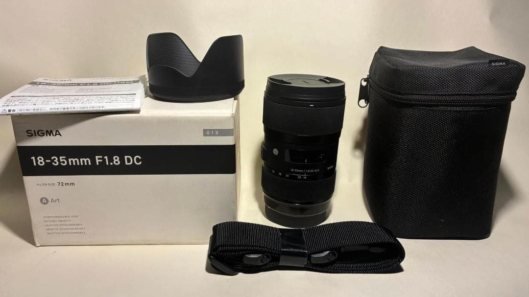 SIGMA 18-35mm F1.8 DC キヤノンEFマウント