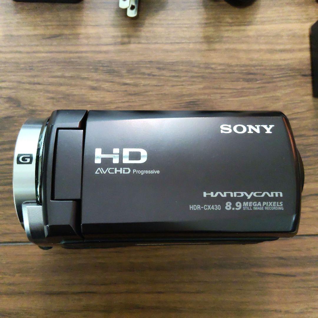 SONY HDR-CX430V ビデオカメラ ＋その他アクセサリー付