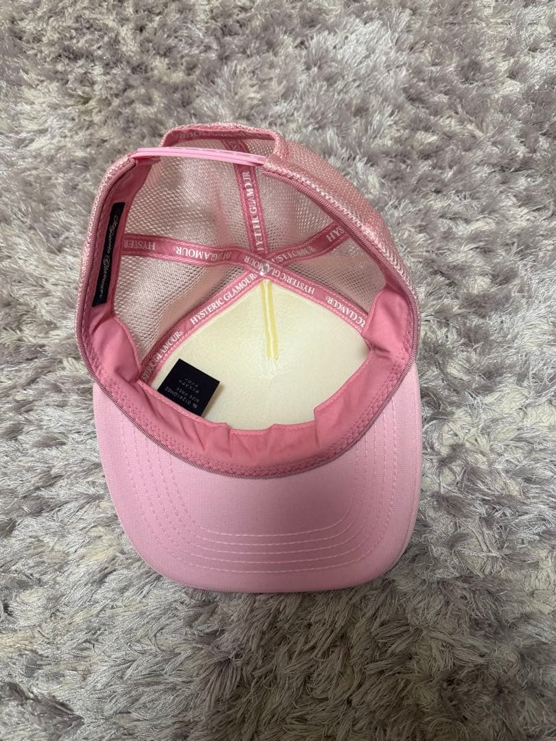 ヒステリックグラマー帽子ピンク レア