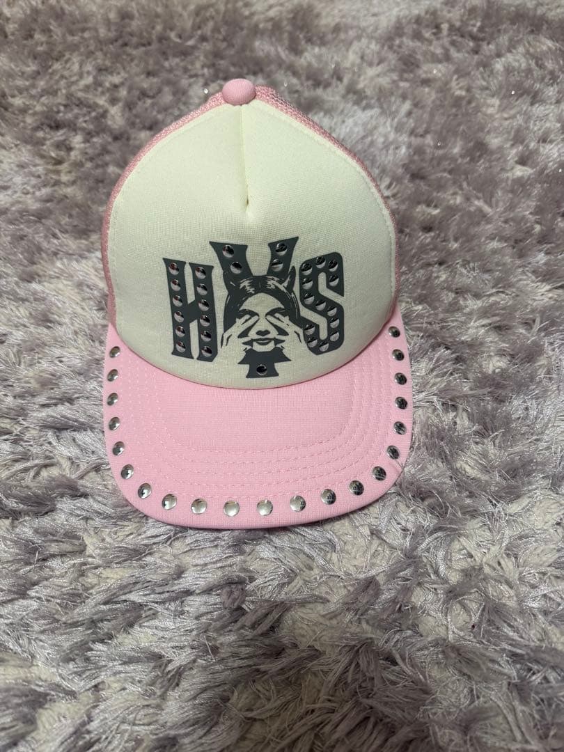 ヒステリックグラマー帽子ピンク レア