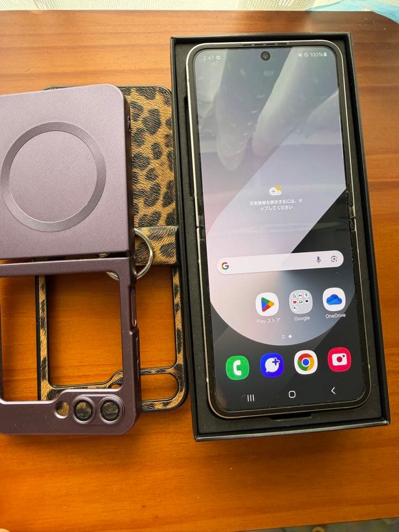 美品 Samsung Galaxy Z Flip6本体