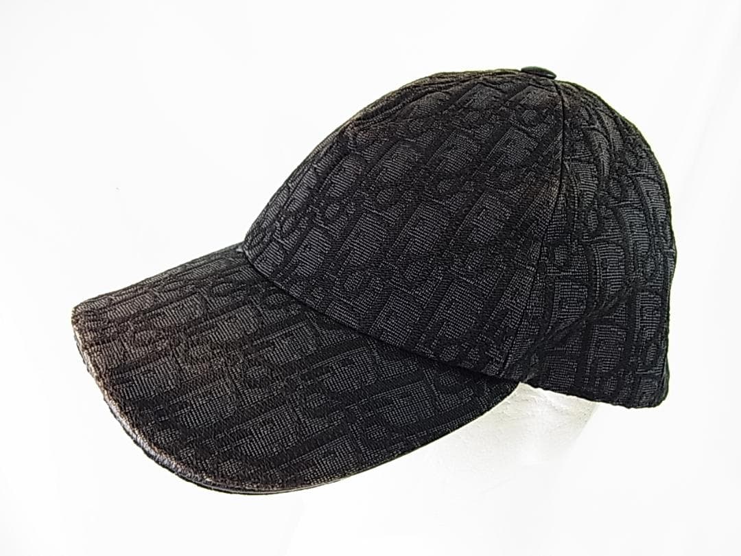 【正規品・美品】クリスチャンディオール オブリーク ジャガードキャップM