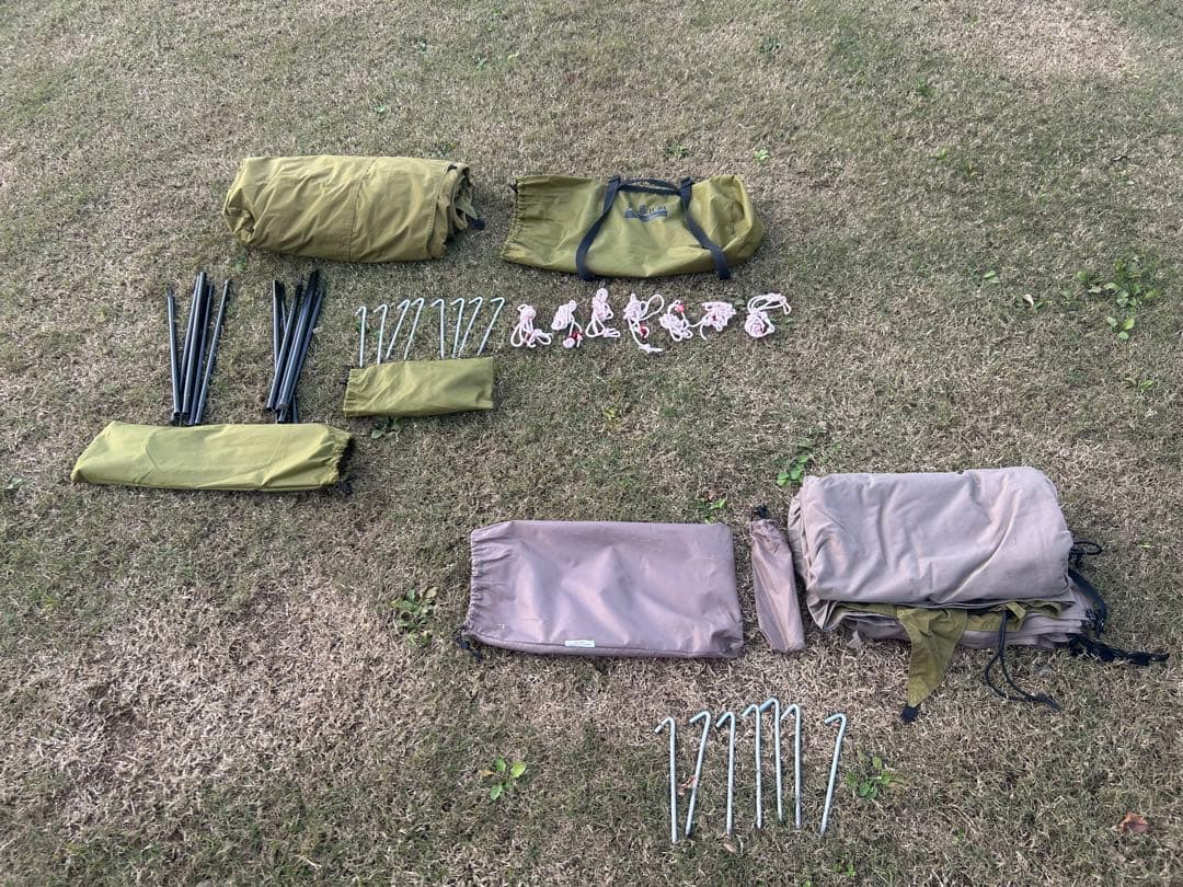 テンマクデザイン炎幕TCDX 【廃番品】　前幕付きセット