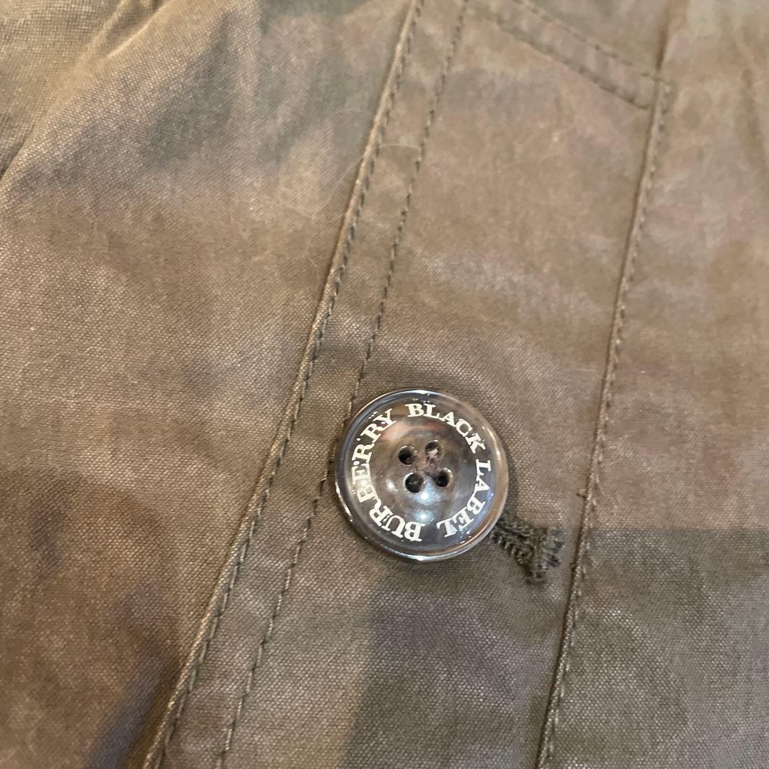 激レア　バーバリーブラックレーベル　モッズコート、