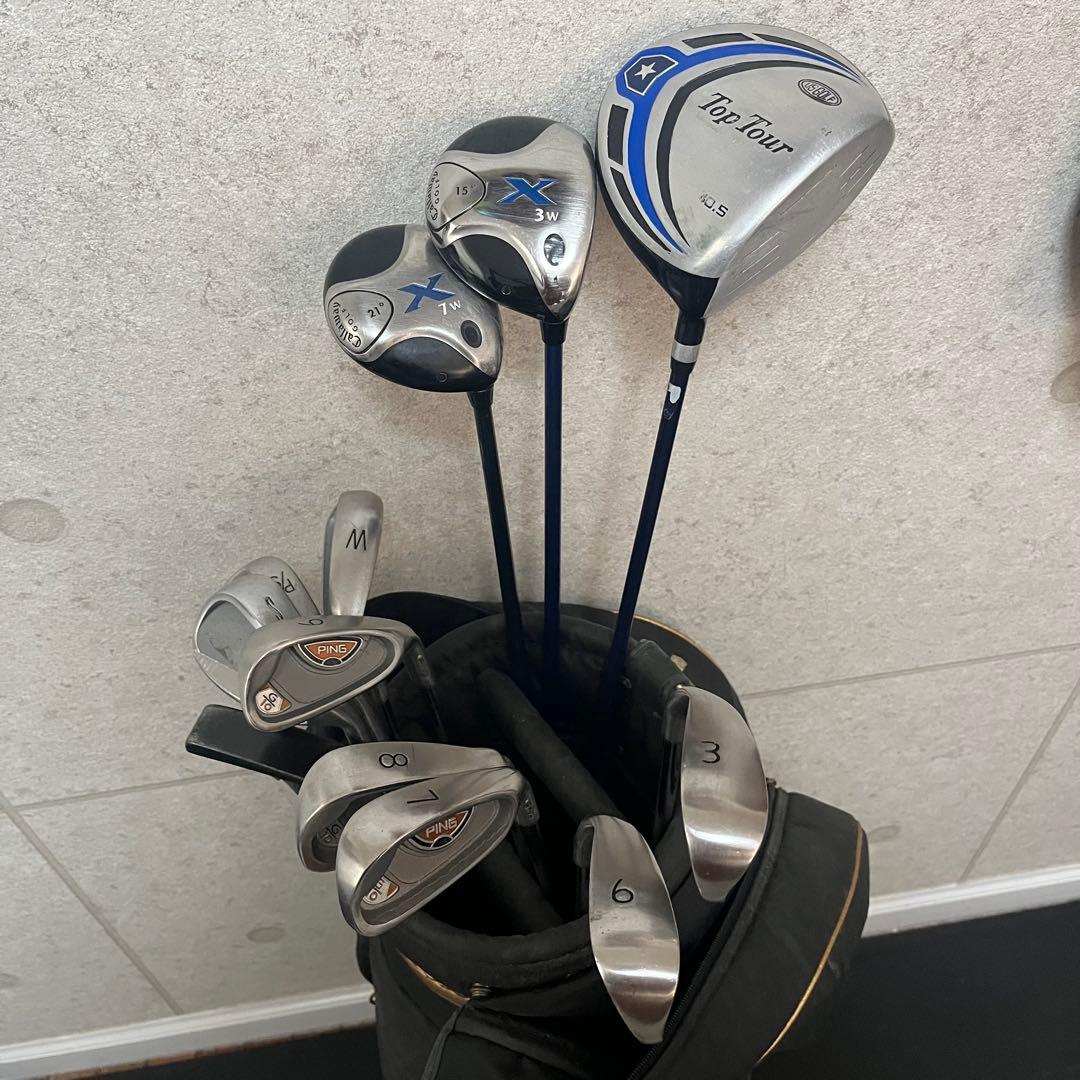 初心者応援セット　総12本　Ping G10 キャロウェイ　フレックスR