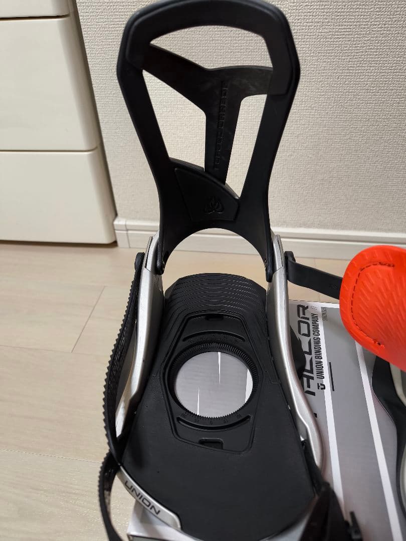 使用回数1回！ UNION ファルコア ビンディング Mサイズ SILVER