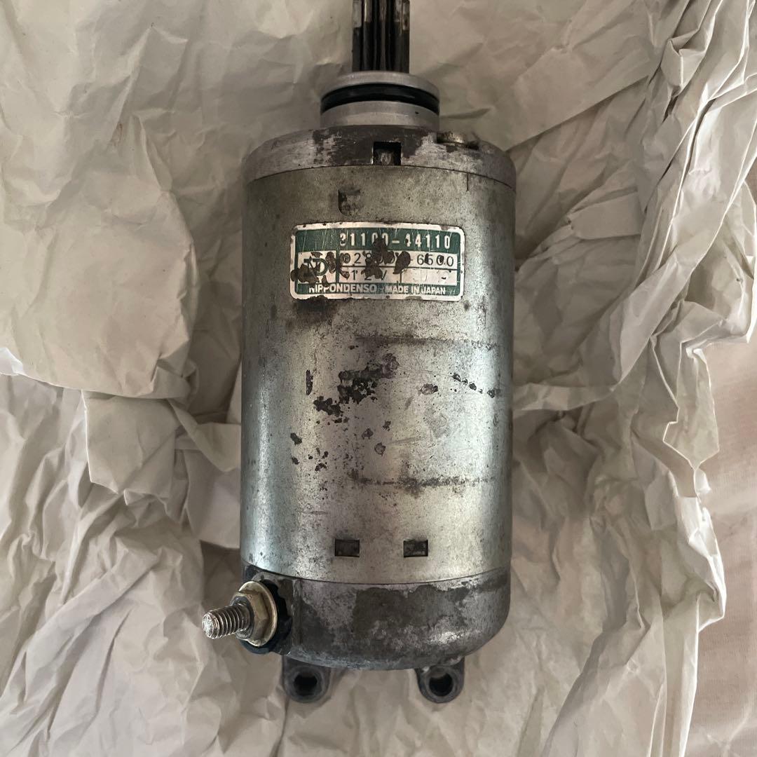 gsx400e gsx450e gs400 gsx400f 純正セルモーター実働