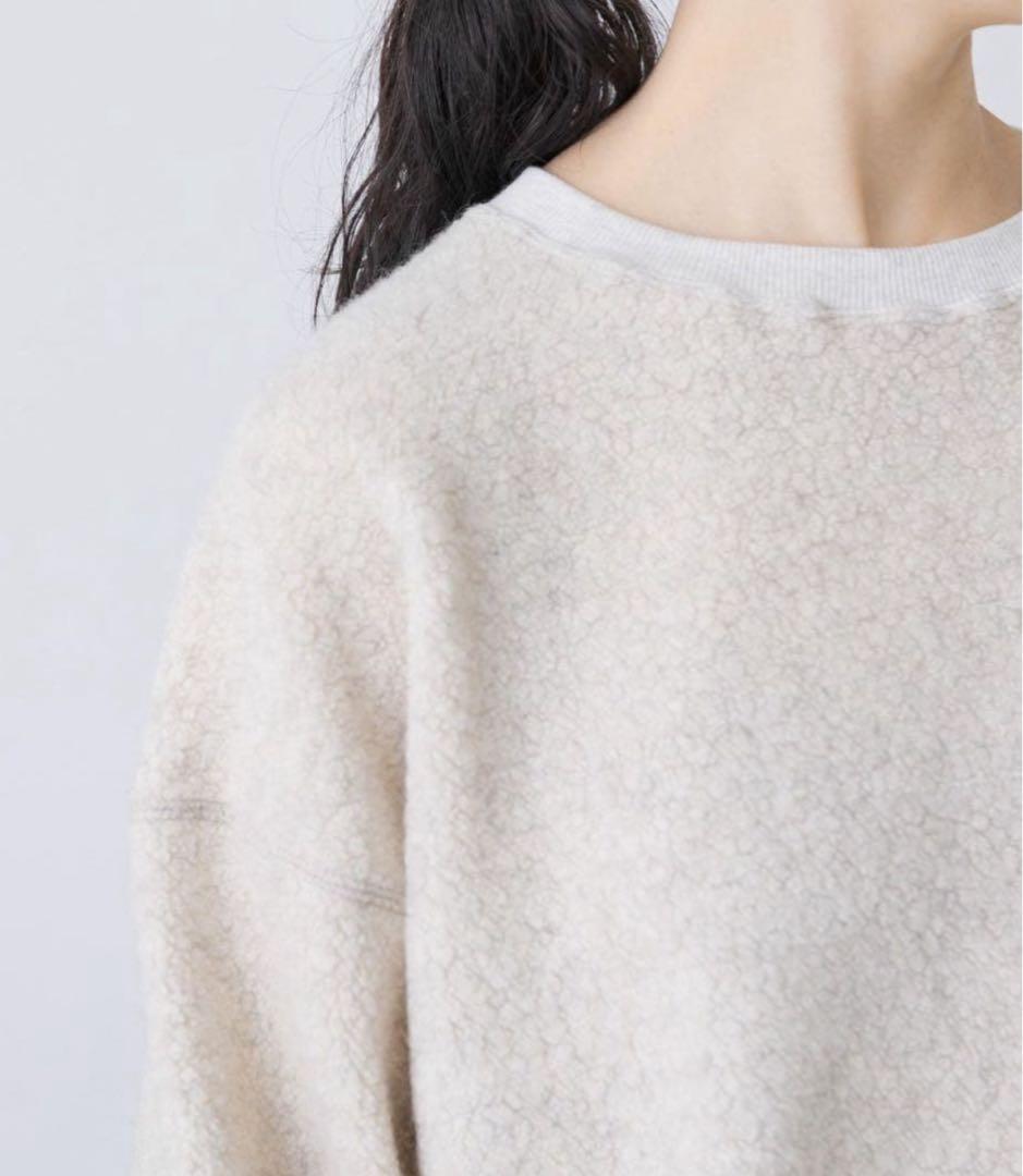 かぐれ ウール ボア プルオーバー