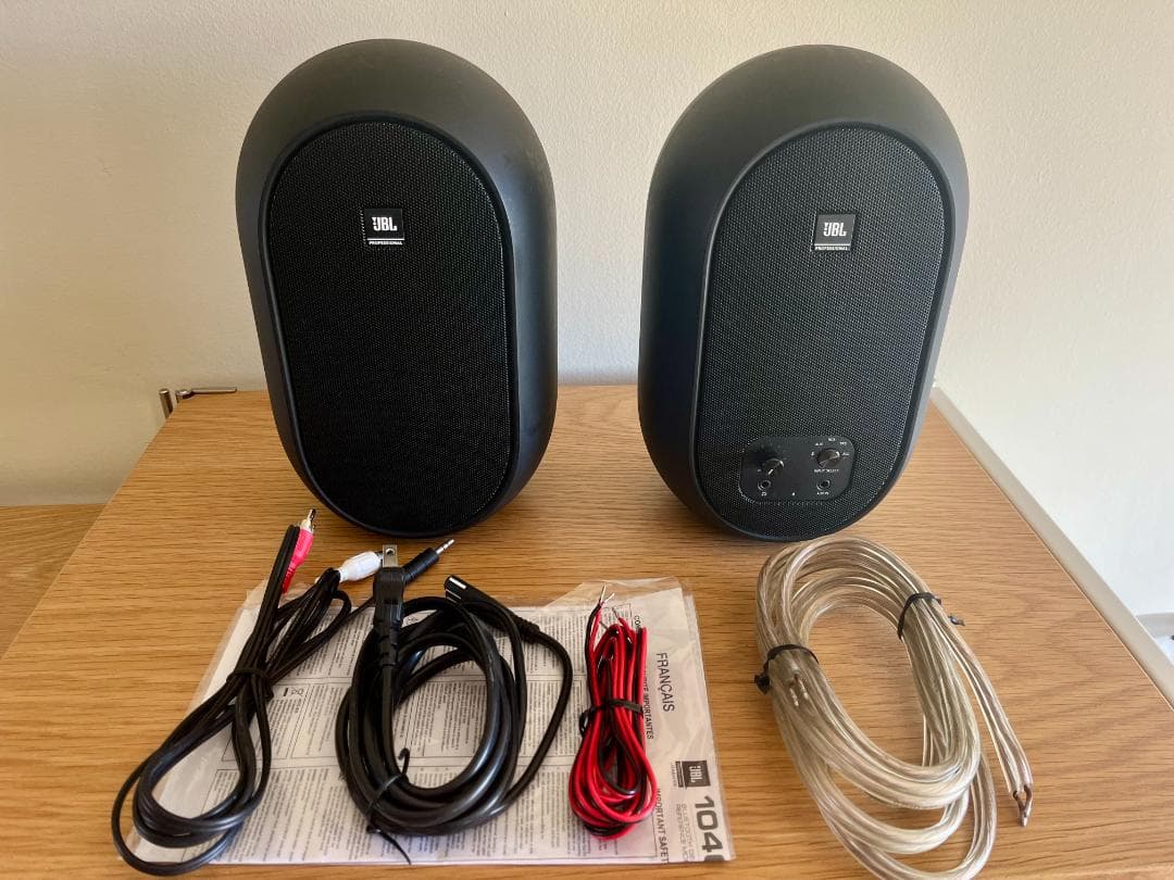 専用ケーブル付 JBL 104 BT モニタースピーカー HIBINO