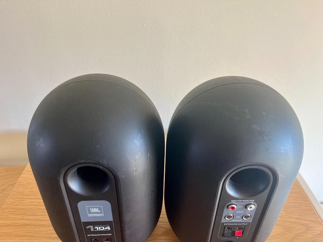 専用ケーブル付 JBL 104 BT モニタースピーカー HIBINO