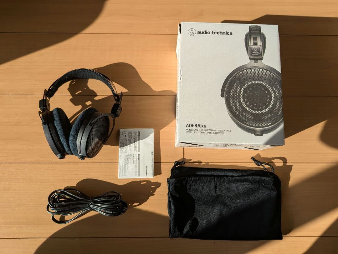 【美品】　audio-technica　ATH-R70xa