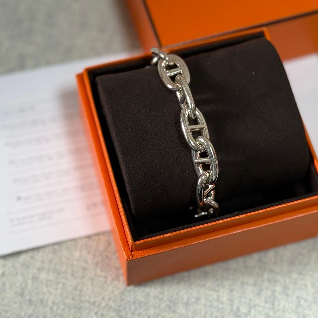 HERMES新品　シェーヌダンクル ブレスレット tgm12