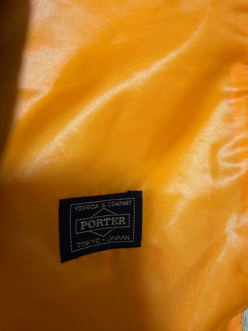 PORTER アイアンブルー A4トートバッグ 近年モデル PORTERチャック