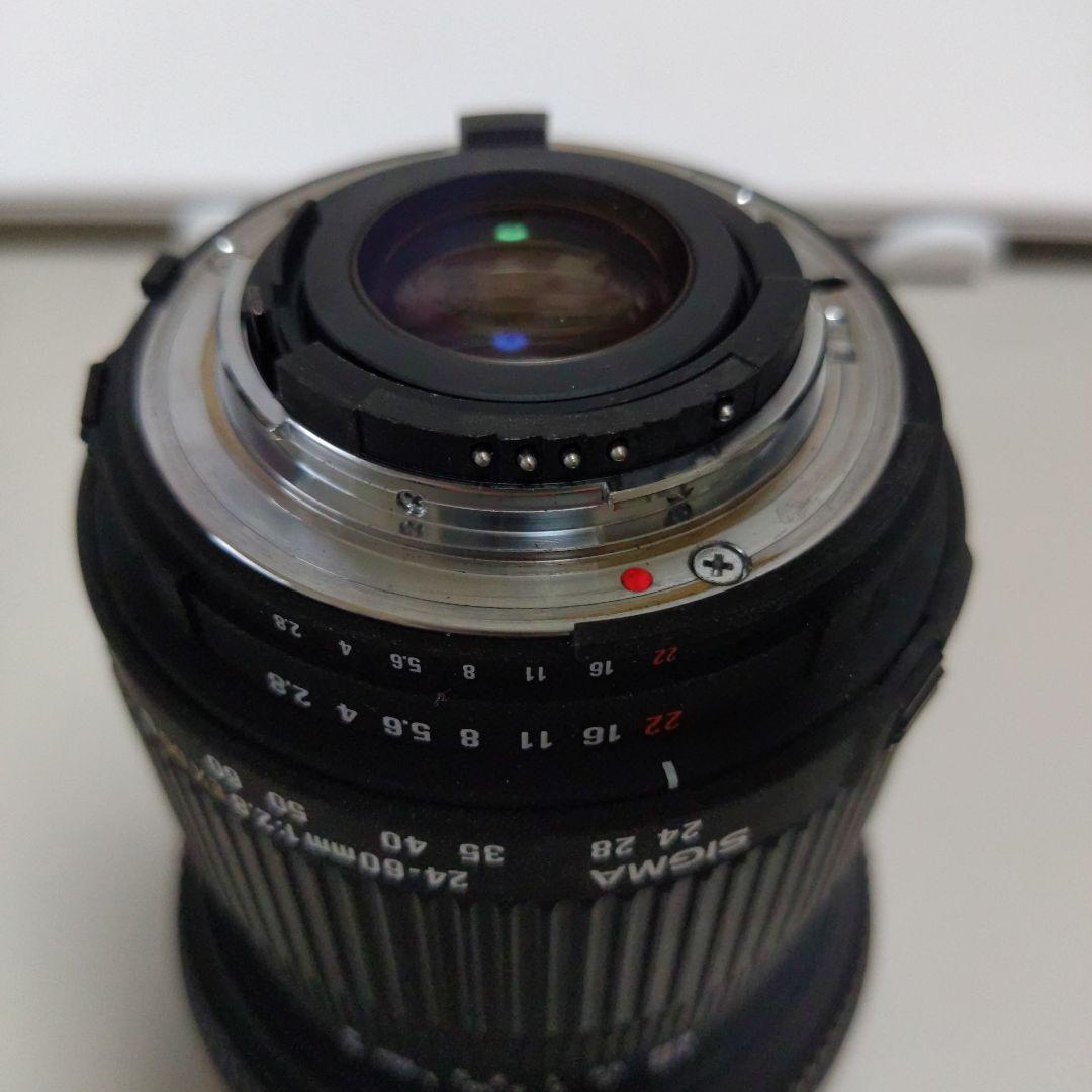 シグマ 24-60mm F2.8 EX DG ニコンズームレンズ　Sです