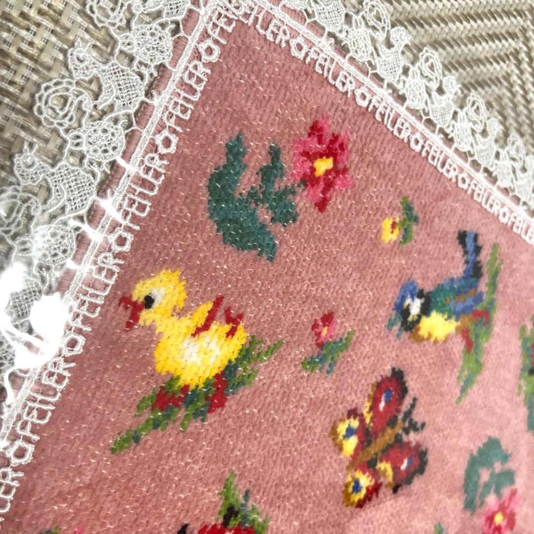 【新品未開封】フェイラー 近沢レース コラボ ハンカチ ティッシュポーチ 2点