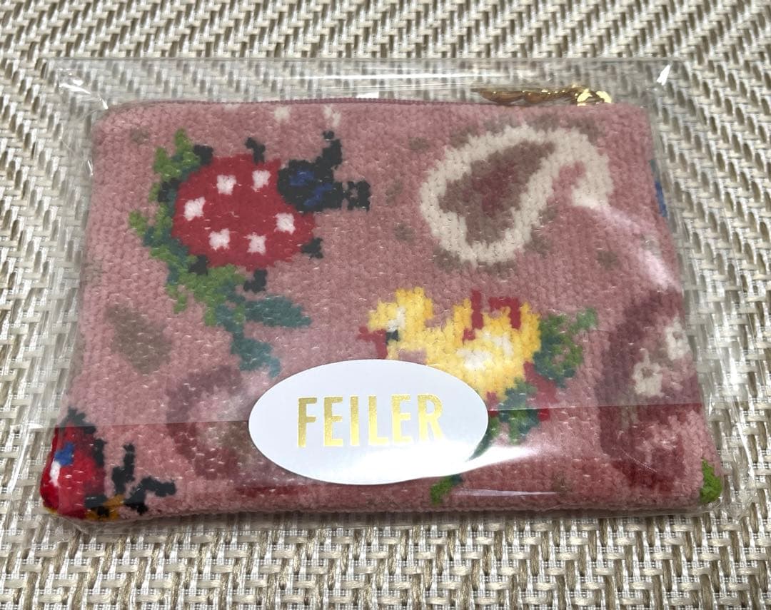 【新品未開封】フェイラー 近沢レース コラボ ハンカチ ティッシュポーチ 2点