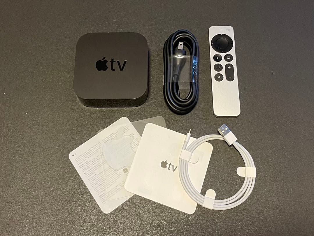 アップルTV 4K HDR 64GB MXH02J/A A2169 フルセット