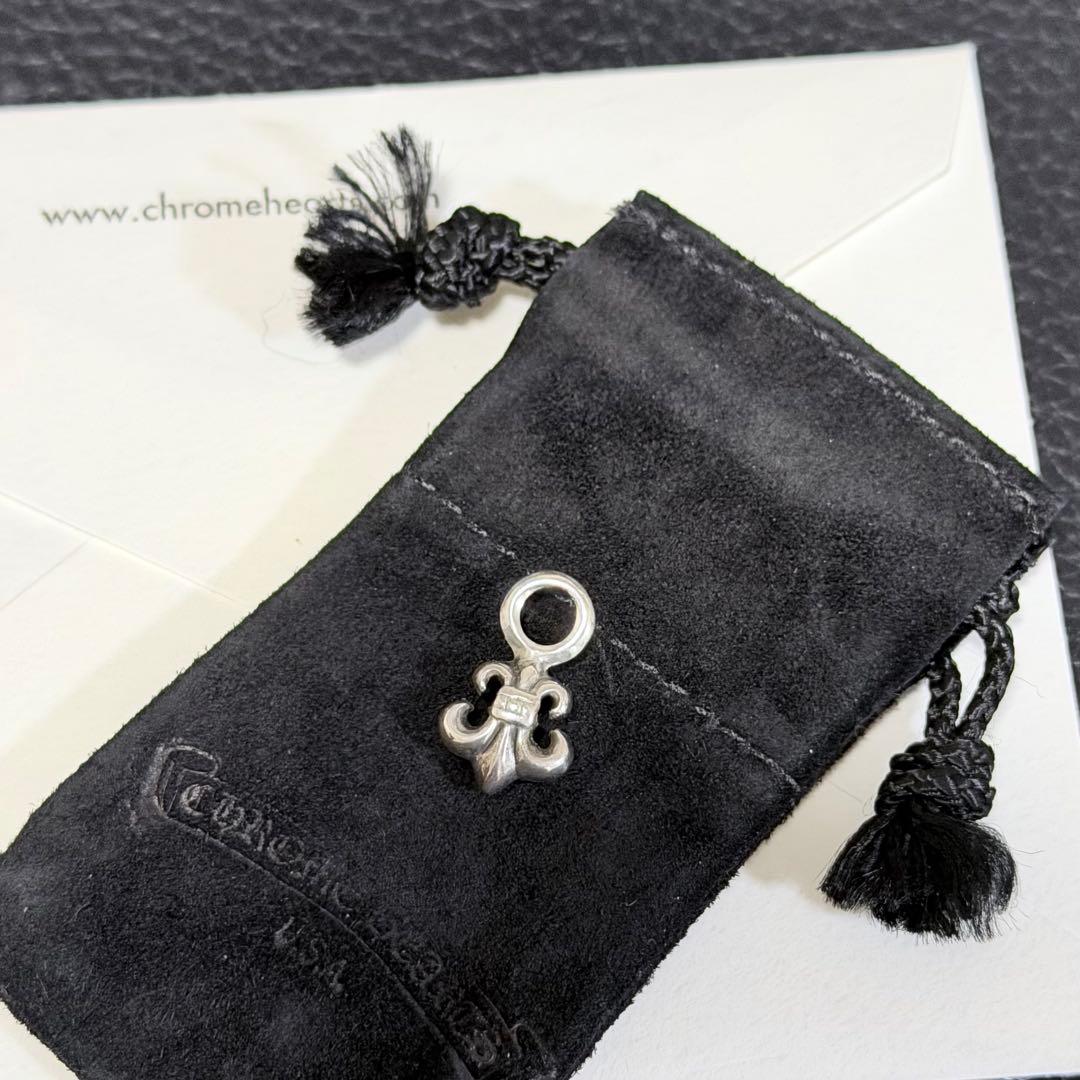 正規品 クロムハーツ スタック BSフレア チャーム ギャランティ付