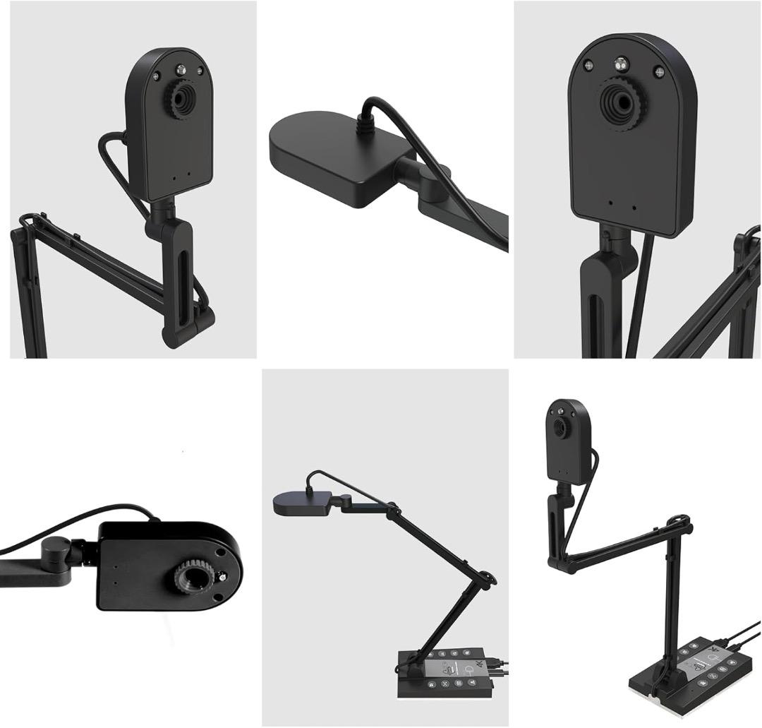 ✨人気✨書画カメラ 4K 1500万画素 webカメラ プロジェクターに直接投影