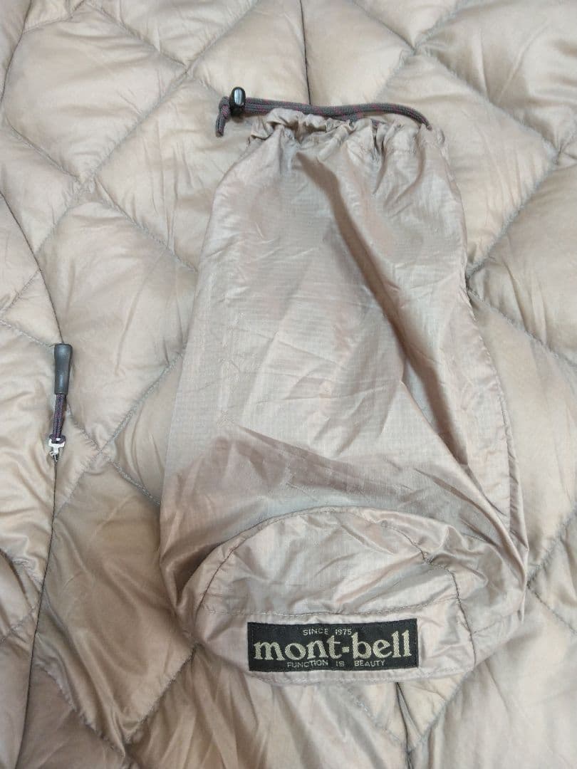 [800FP] ライトアルパインダウンパーカ　レディースL　ベージュ　薄手