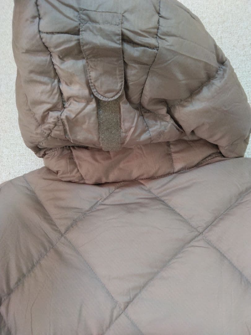 [800FP] ライトアルパインダウンパーカ　レディースL　ベージュ　薄手