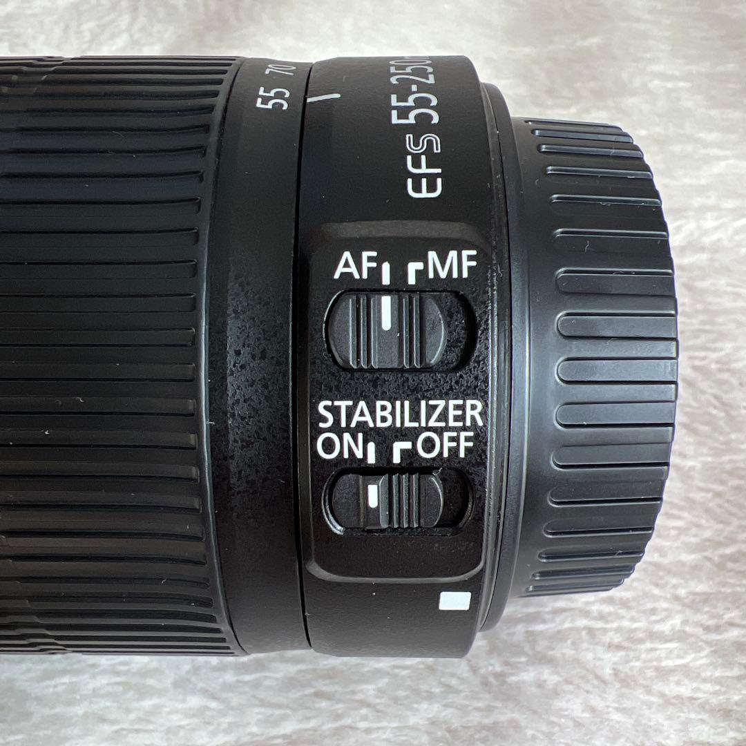 Canon EF-S 55-250mm レンズ