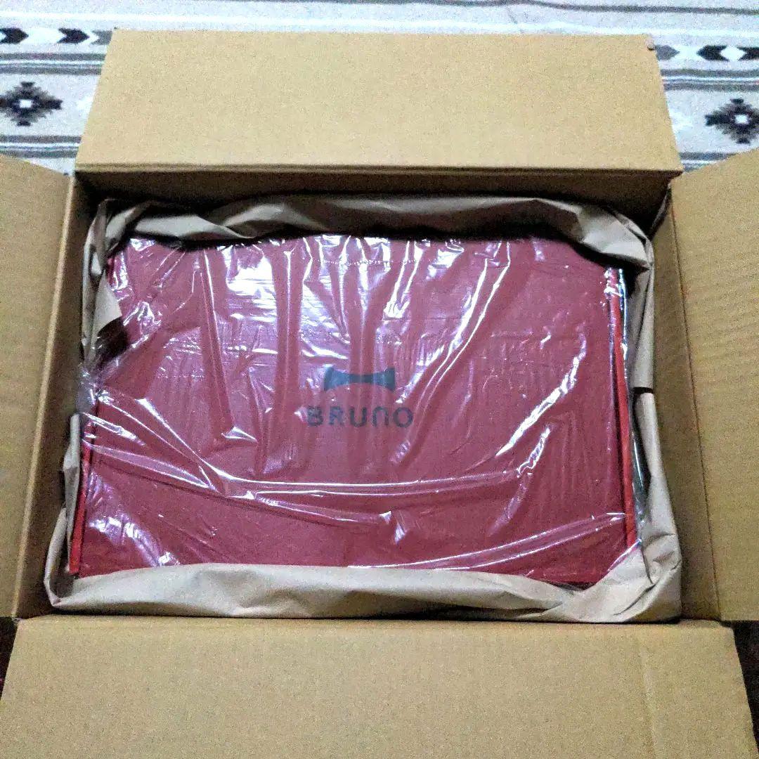 【新品未使用未開封品】ブルーノ　コンパクトホットプレート　レッド