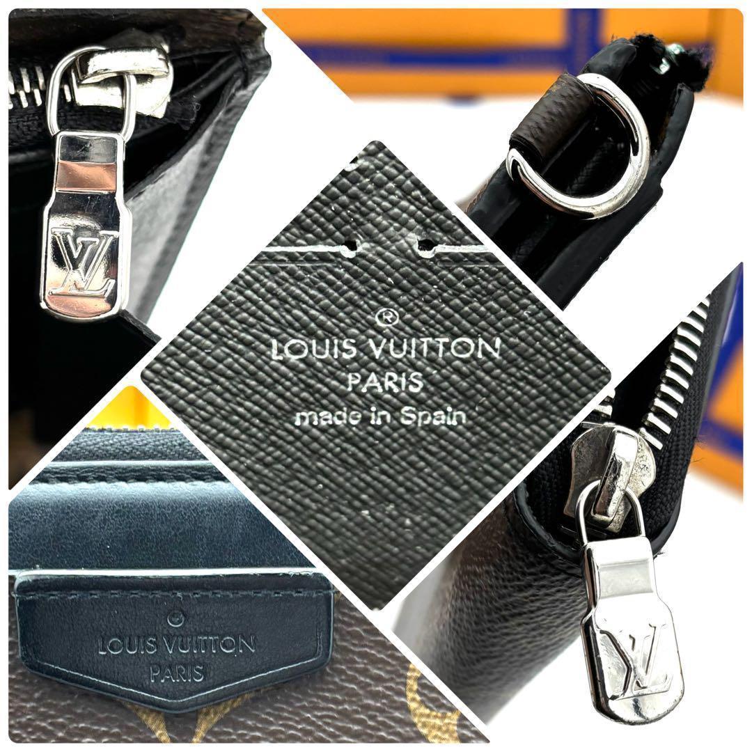 ☆美品☆IC搭載☆ルイヴィトン 長財布 ジッピードラゴンヌ モノグラムマカサー