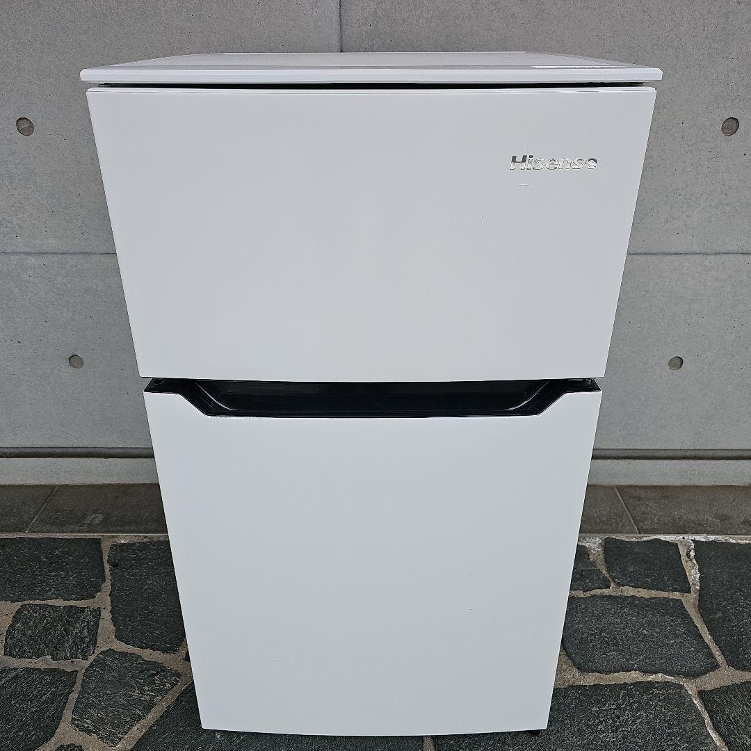 お値引き可！2019年製(東京23区のみ送料と設置無料)ハイセンス冷蔵庫