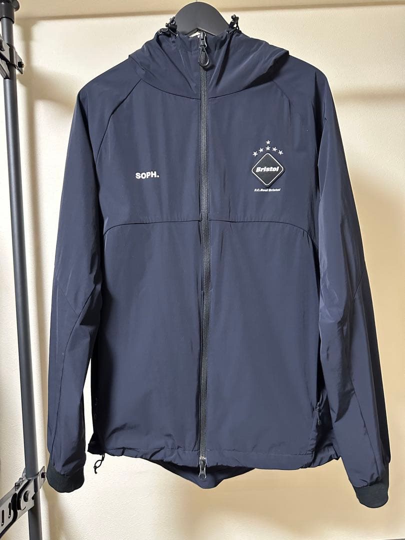 【美品】SOPH. F.C.R.B ブラック　ストレッチナイロンジャケット　M