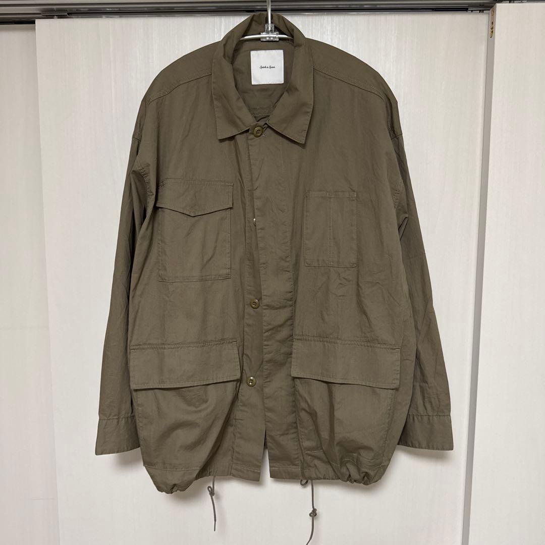 ★Nap★Spick&Span ミリタリーブルゾン　ミリタリーシャツ