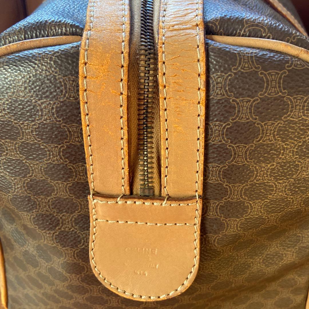 CELINE セリーヌ ボストン ゴルフ　レザー