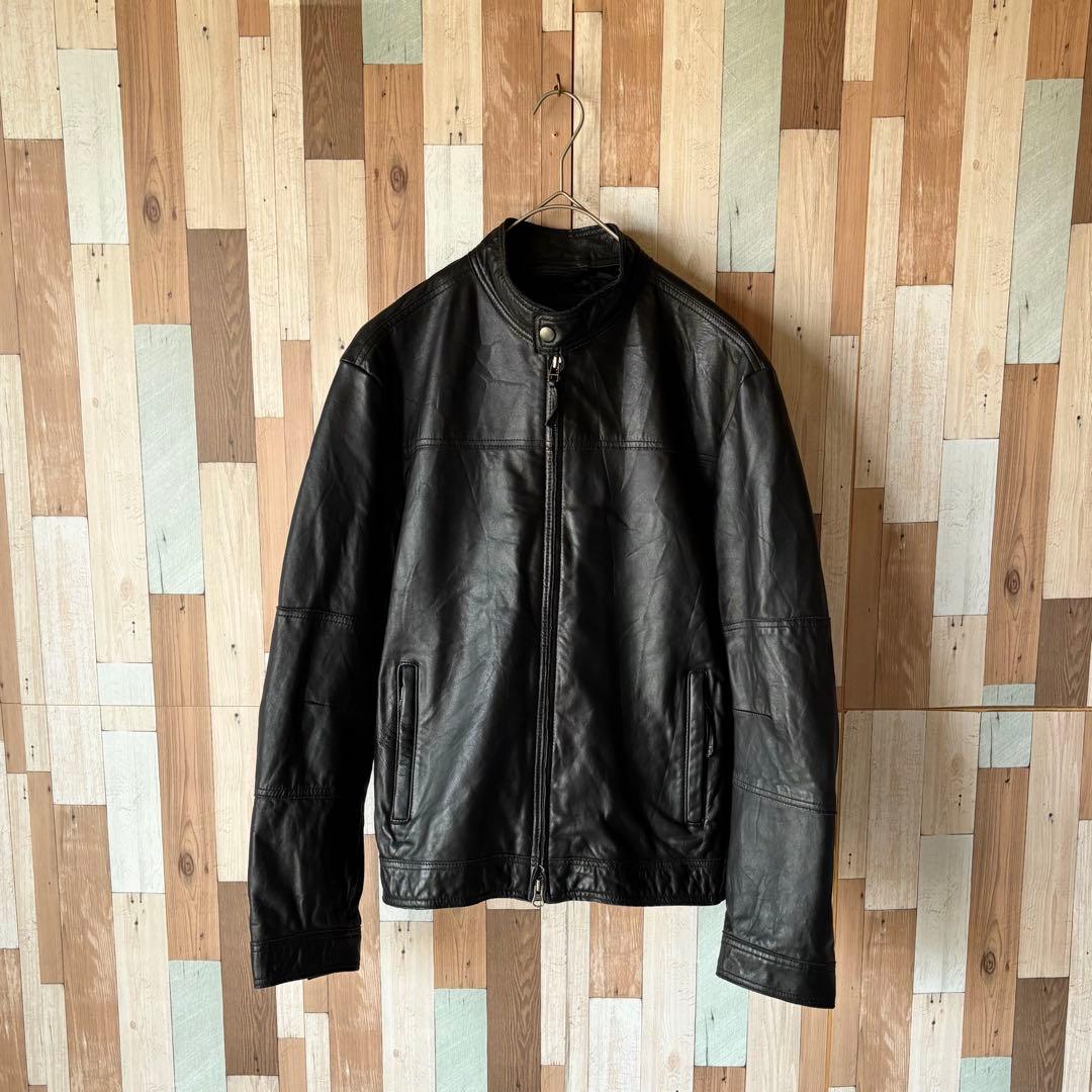 00s Banana Republic レザージャケット S 短丈 GAP期