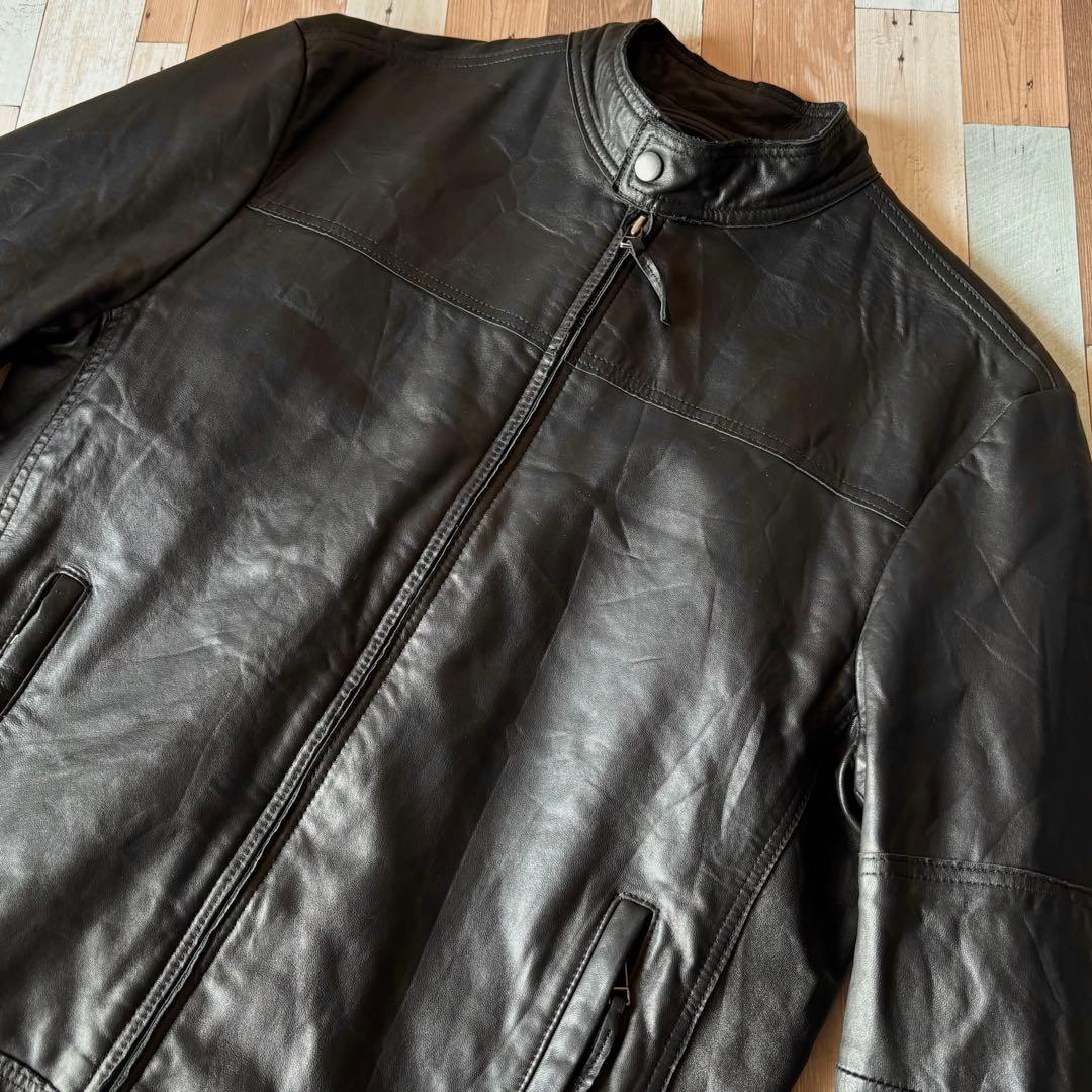 00s Banana Republic レザージャケット S 短丈 GAP期