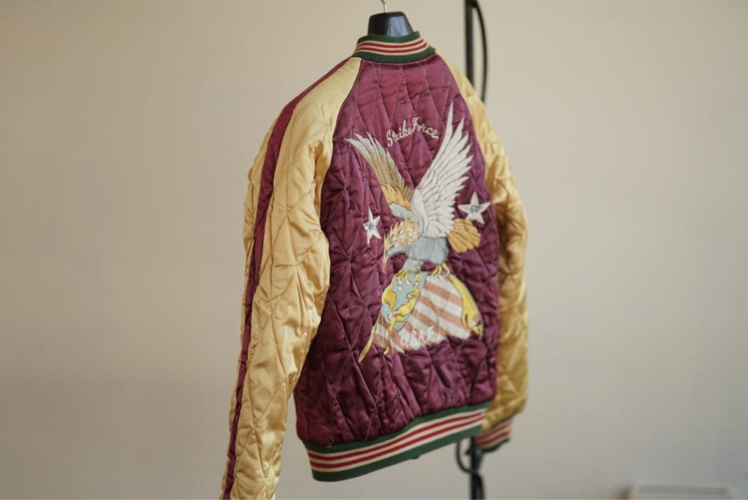 テーラー東洋 リバーシブル ベロア スカジャン 東洋エンタープライズ M 別珍