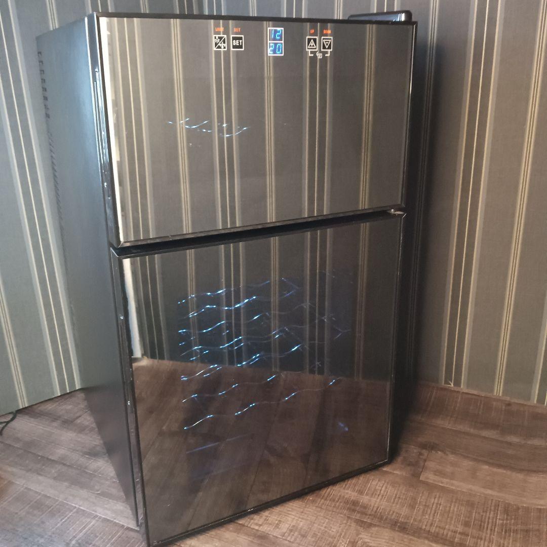 SIS 2ドア ワインセラー ワインクーラー 24本収納